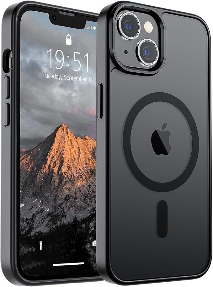 SUPFINE Magnetic for iPhone 14 Case & iPhone 13 Case (Compatible with MagSafe)