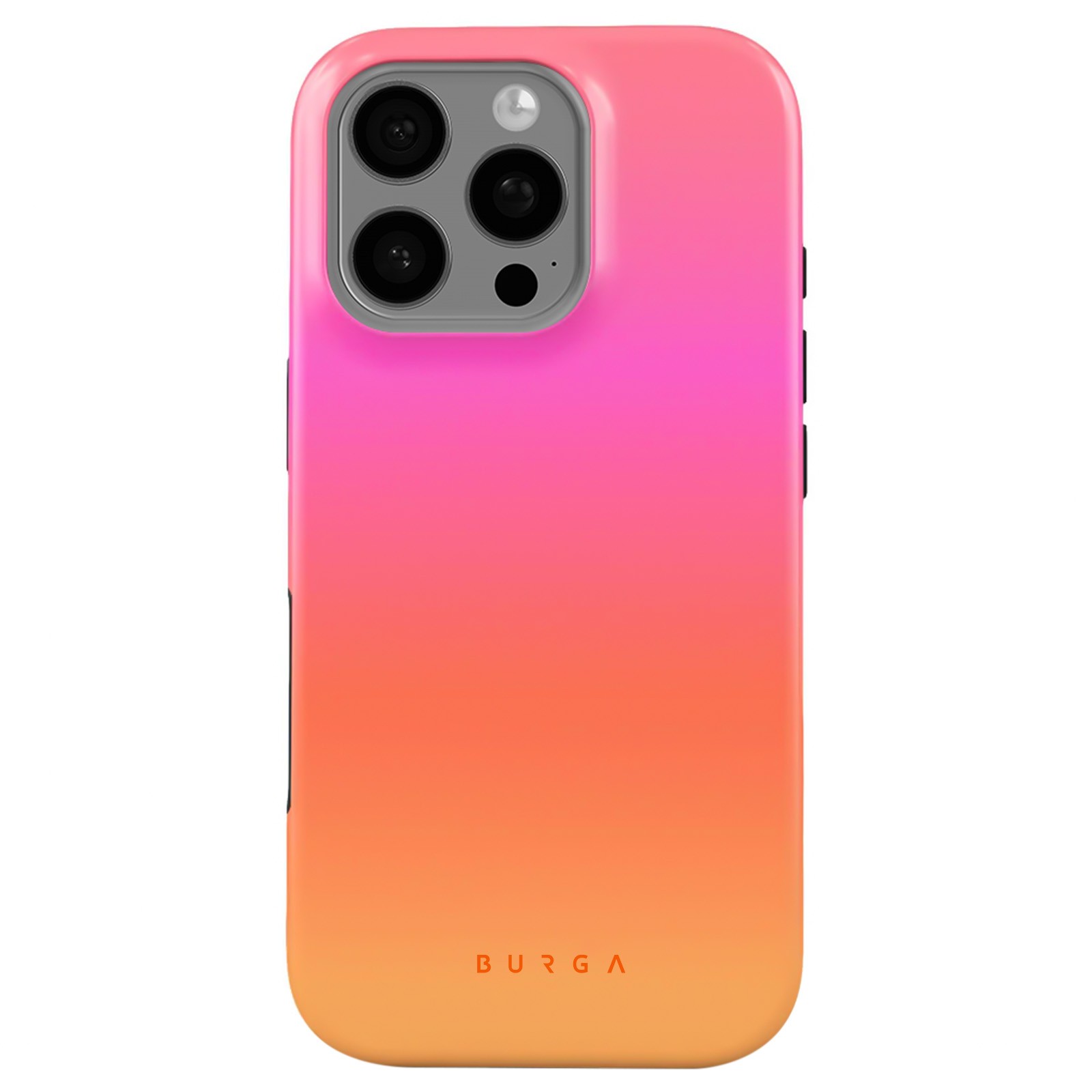 Burga Case  for iPhone 16 Pro Elegant Sunset Club pattern, Multicolour