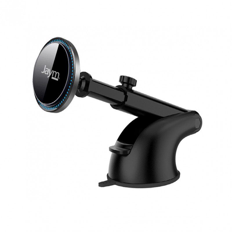 Jaym  15W Magnetic Induction Charging Car Holder with USB-C Cable