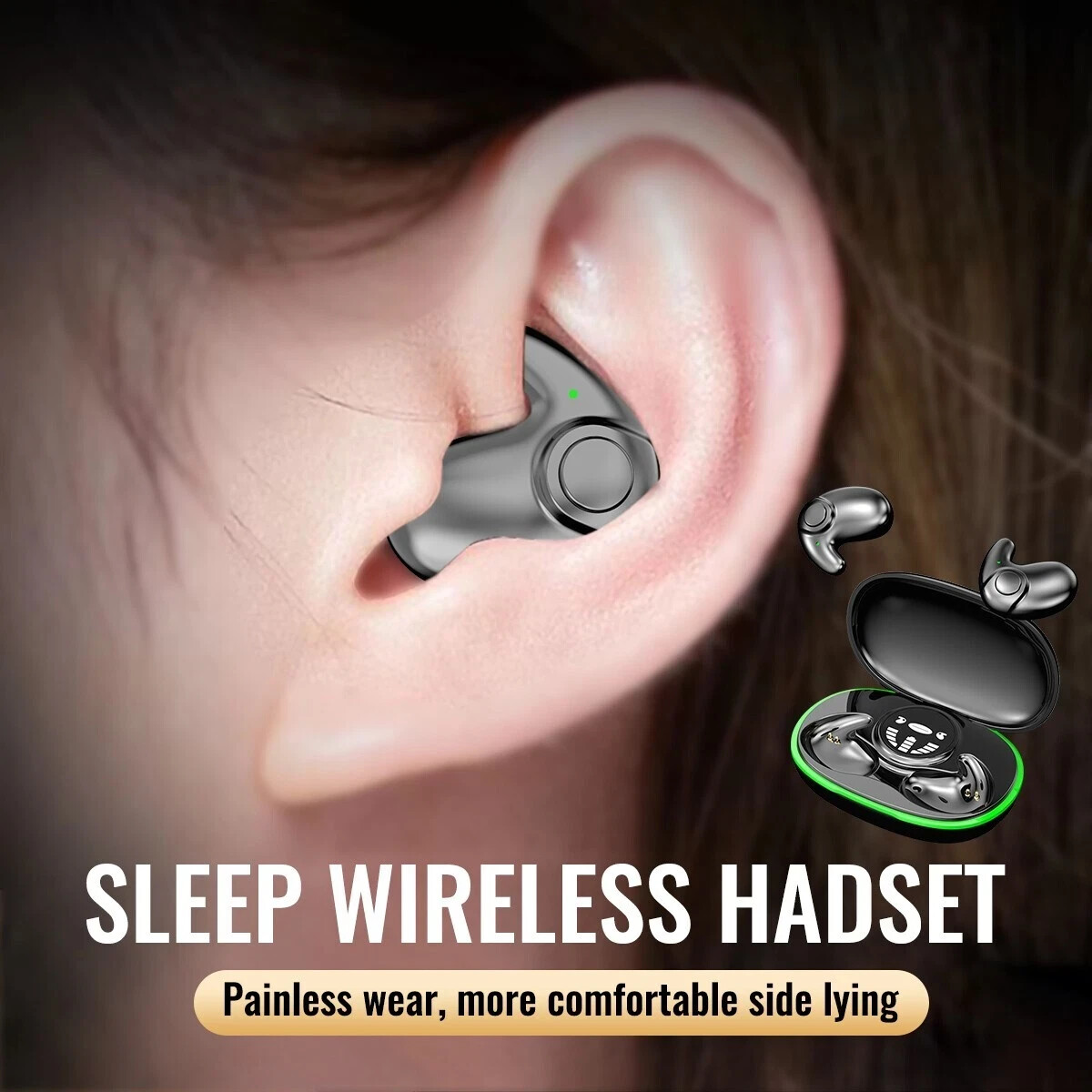 TWS 5.3 wireless bluetooth earbuds headset Invisible in-ear suitable For phones