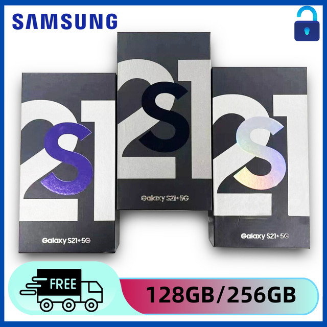 NEW Sealed Samsung Galaxy S21+ Plus 5G SM-G996U Unlocked smartphone 128GB/256GB