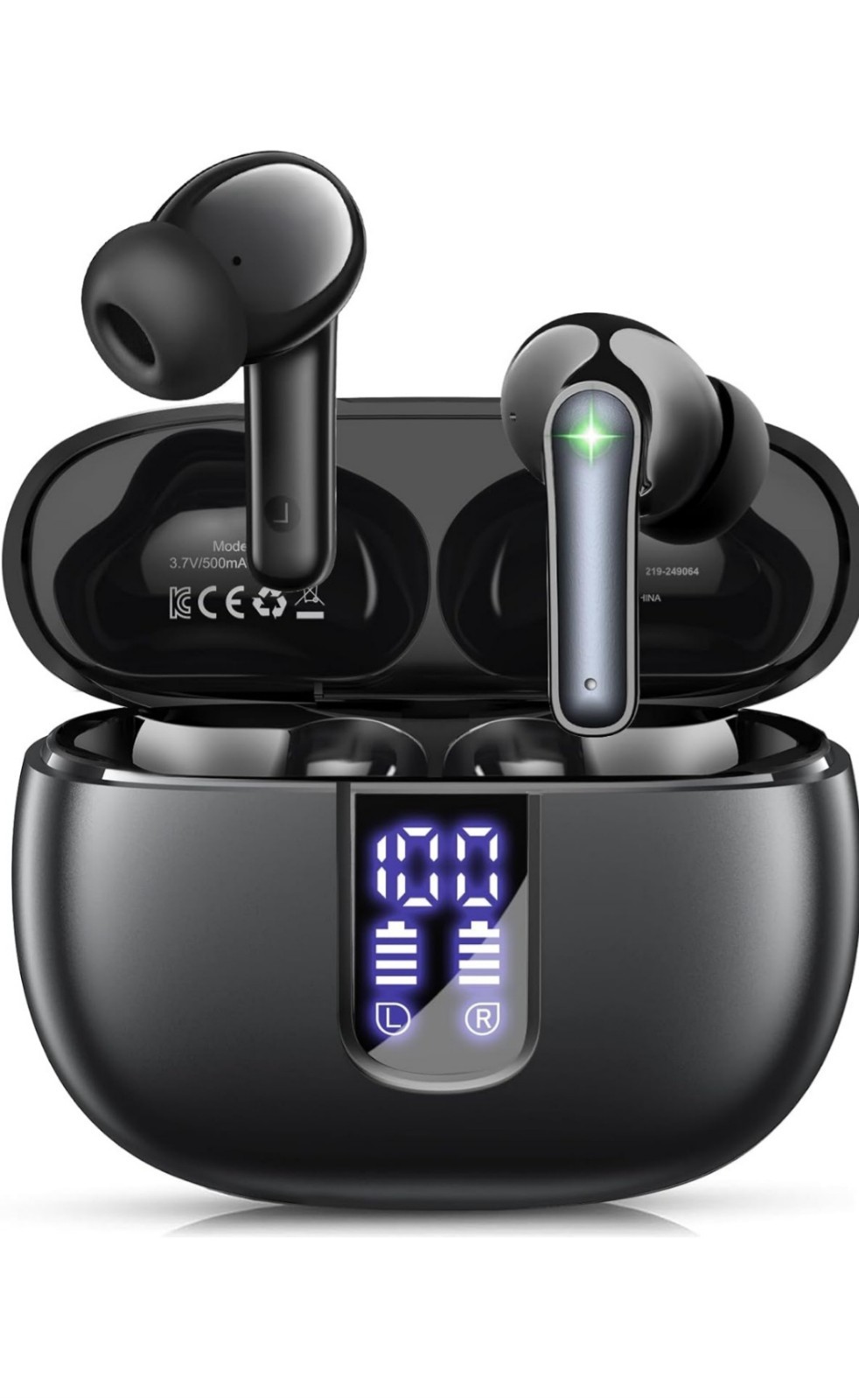 Ear Buds Wireless Earbuds – Bluetooth 5.3 Headphones (48H Playback) Built in Mic