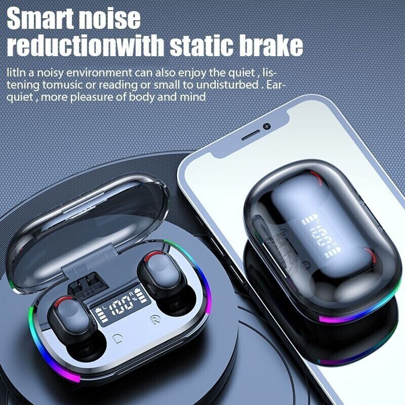 Bluetooth Earbuds TWS 5.3 Wireless headphones Earphone Waterproof For All Phones
