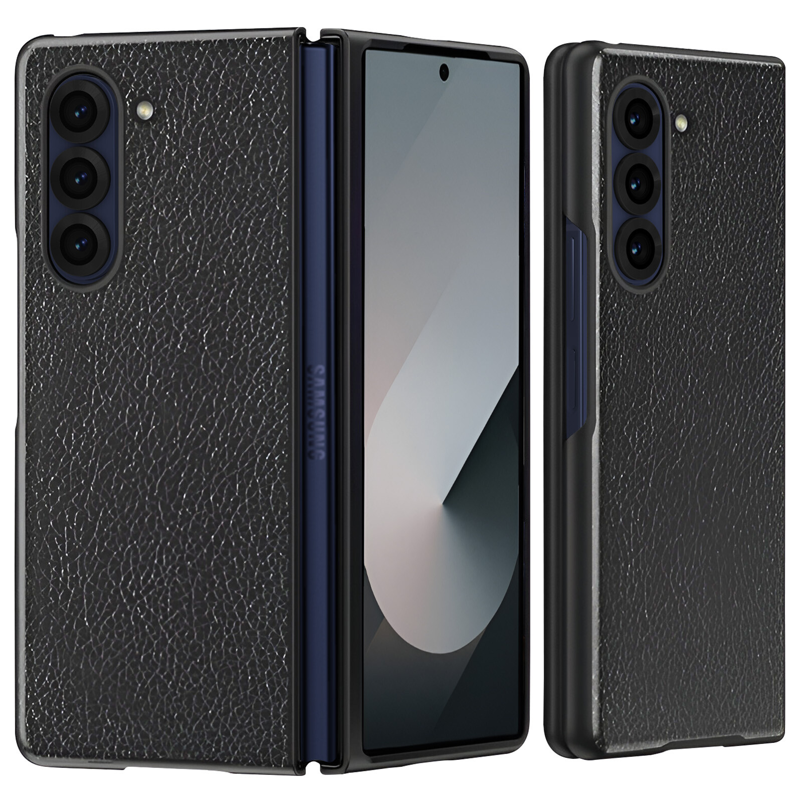 Avizar Case for Galaxy Z Fold 6 Grain Texture Protection