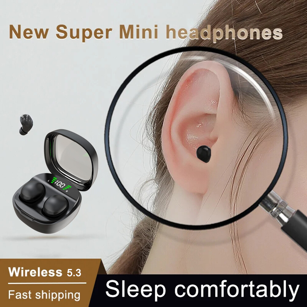 Bluetooth Earphones TWS Wireless Headphones Mini InEar Buds For iPhone Android