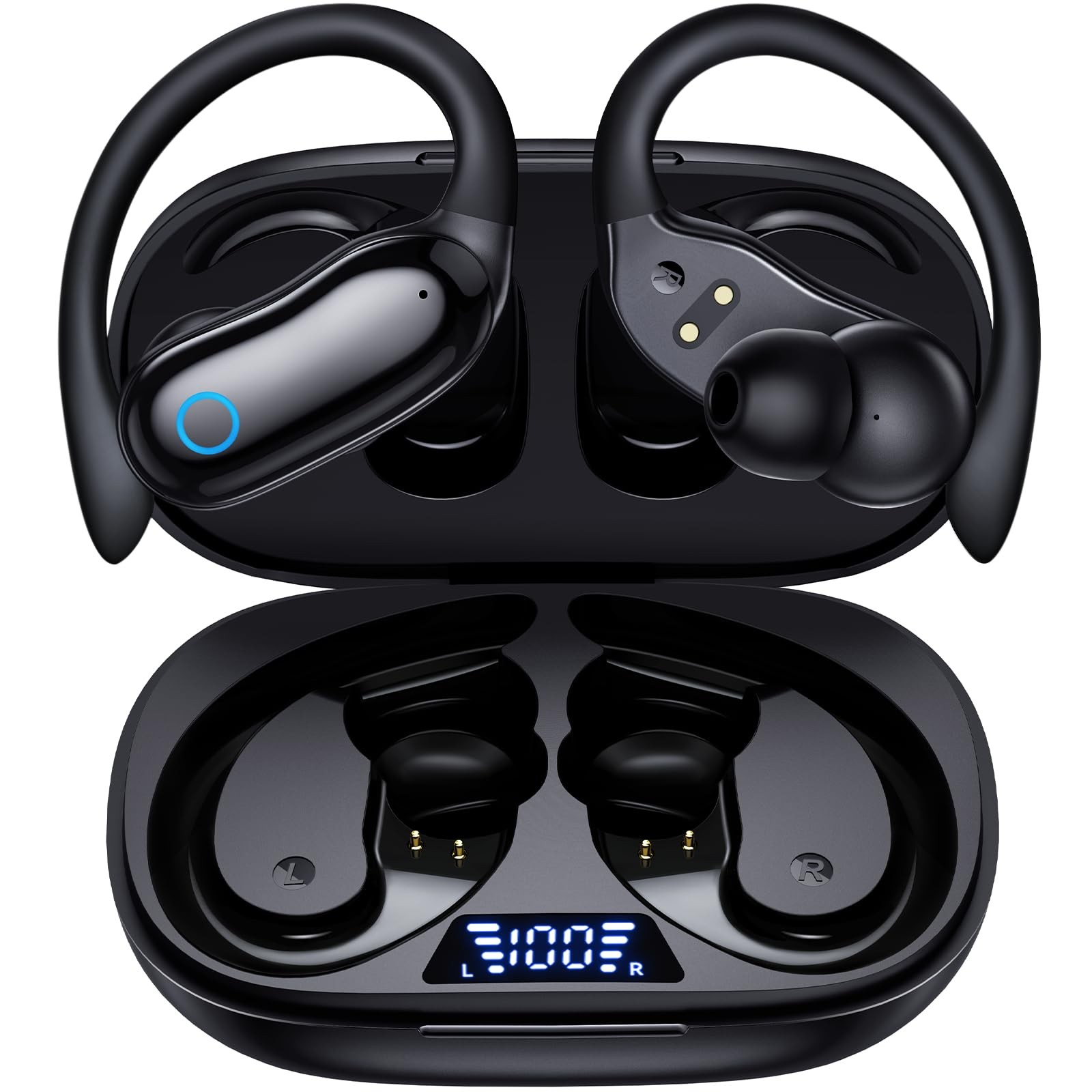 Ear Buds Wireless Earbuds 96hrs Playback Bluetooth Headphones IPX7 Waterproof…