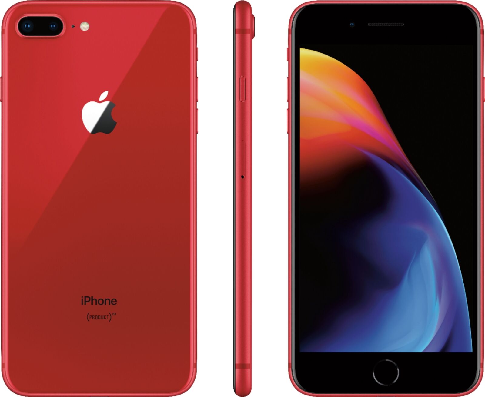 New *Sealed*Apple iPhone 8 Plus Unlocked Smartphone/Red/64GB/GLOBAL UNLOCKED