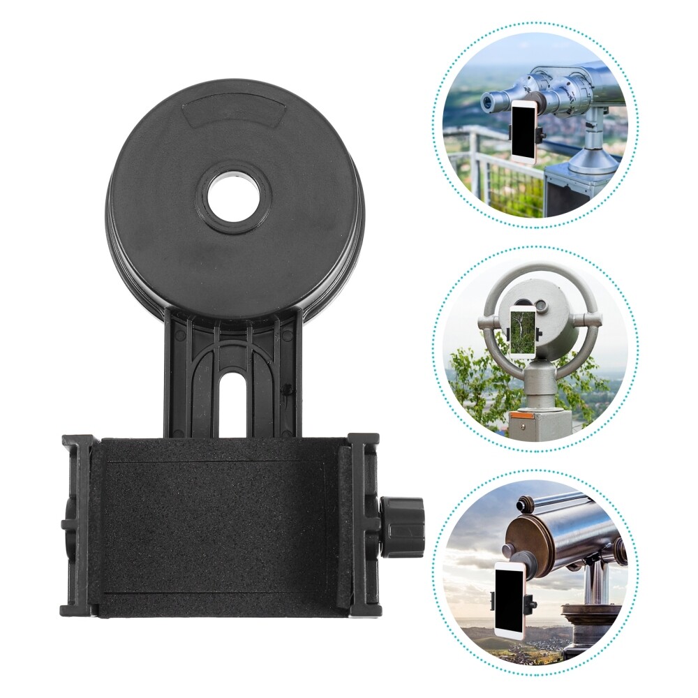 Mobile Phone Clip Bracket Telescope Photography Adapter Small Holder
