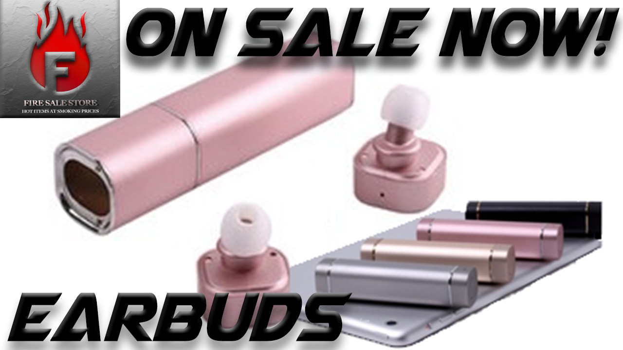 Ear Buds with Built-in Charger! Charge your phone & listen to music*VIDEO BELOW
