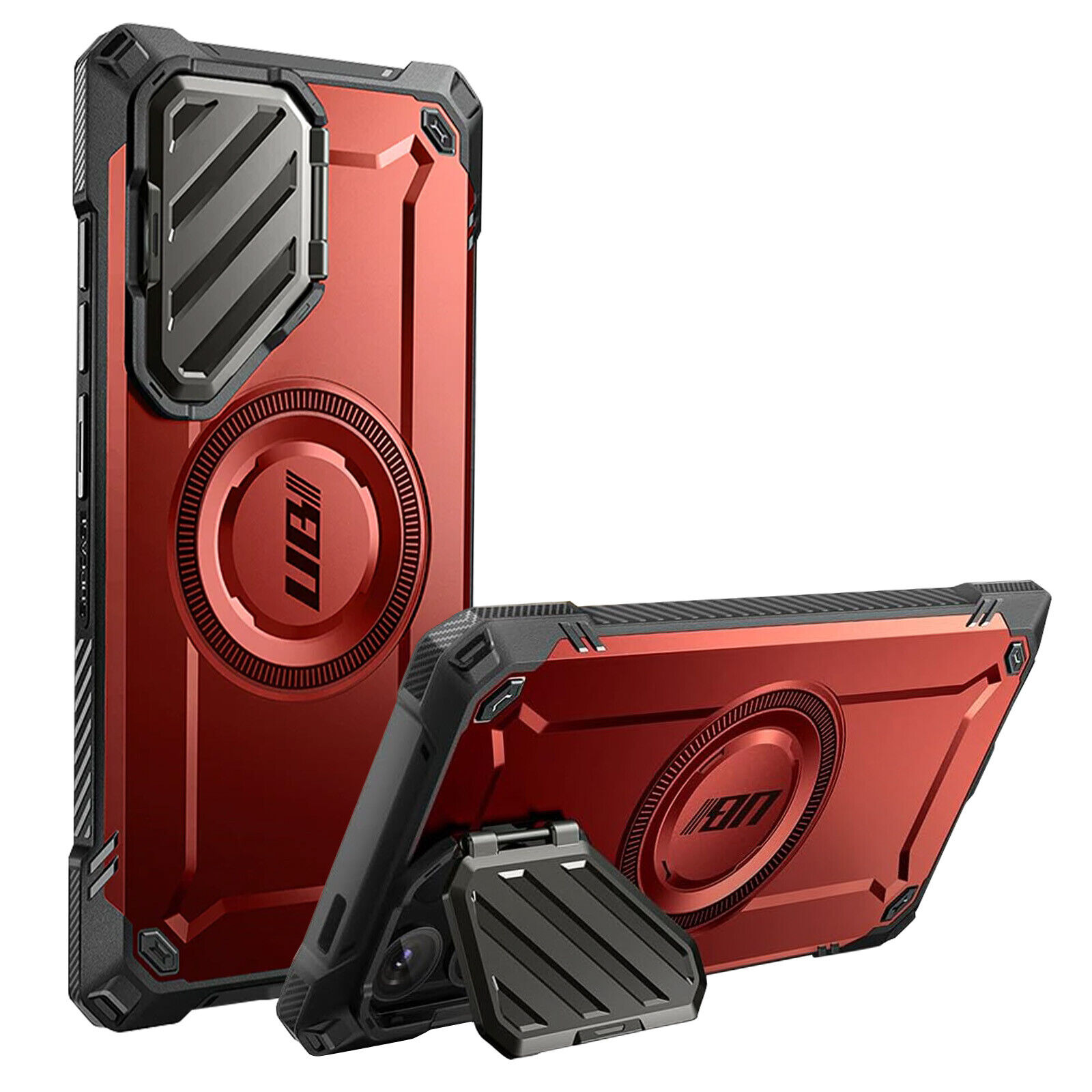 Supcase  case for Samsung Galaxy S24 Ultra Shockproof Camera Cover, Red