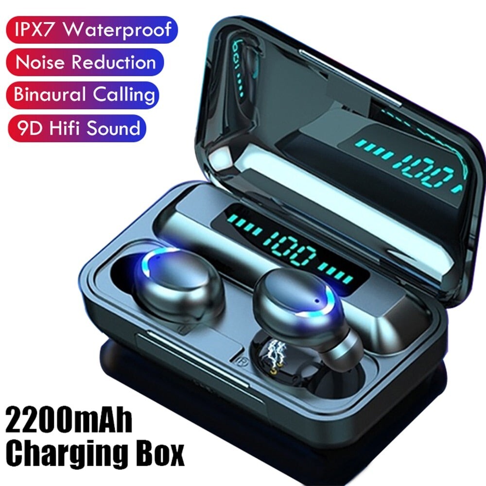 Wireless Earbuds TWS 5.1 All Phones and Laptop compatible  Bluetooth Sweatproof