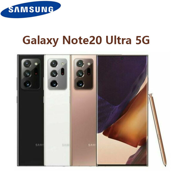 New Samsung Galaxy Note20 Ultra 5G SM-N986U 128GB GSM+CDMA Fully Unlocked 6.9″