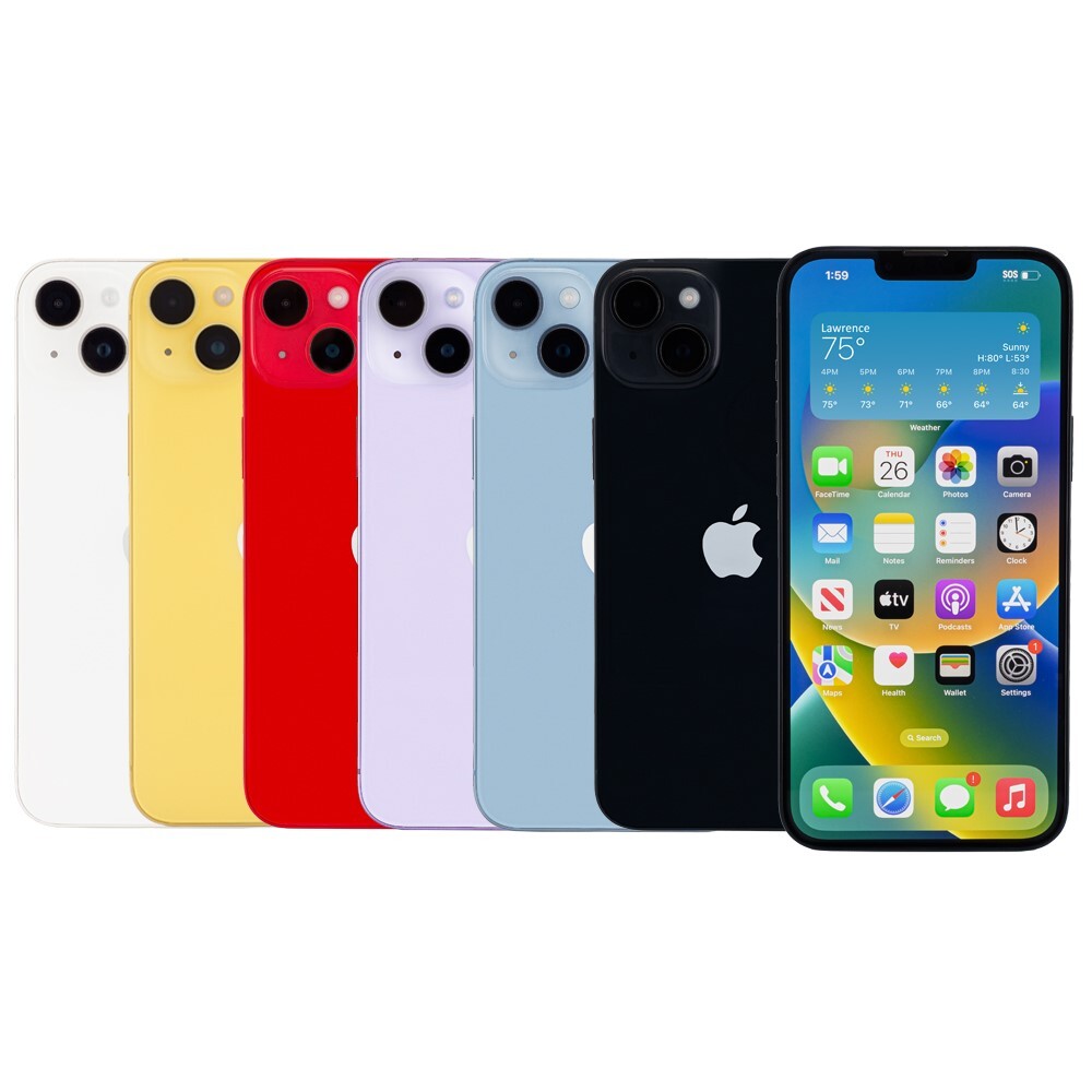 Apple iPhone 14 Plus 128GB Unlocked AT&T T-Mobile Verizon Very Good Condition