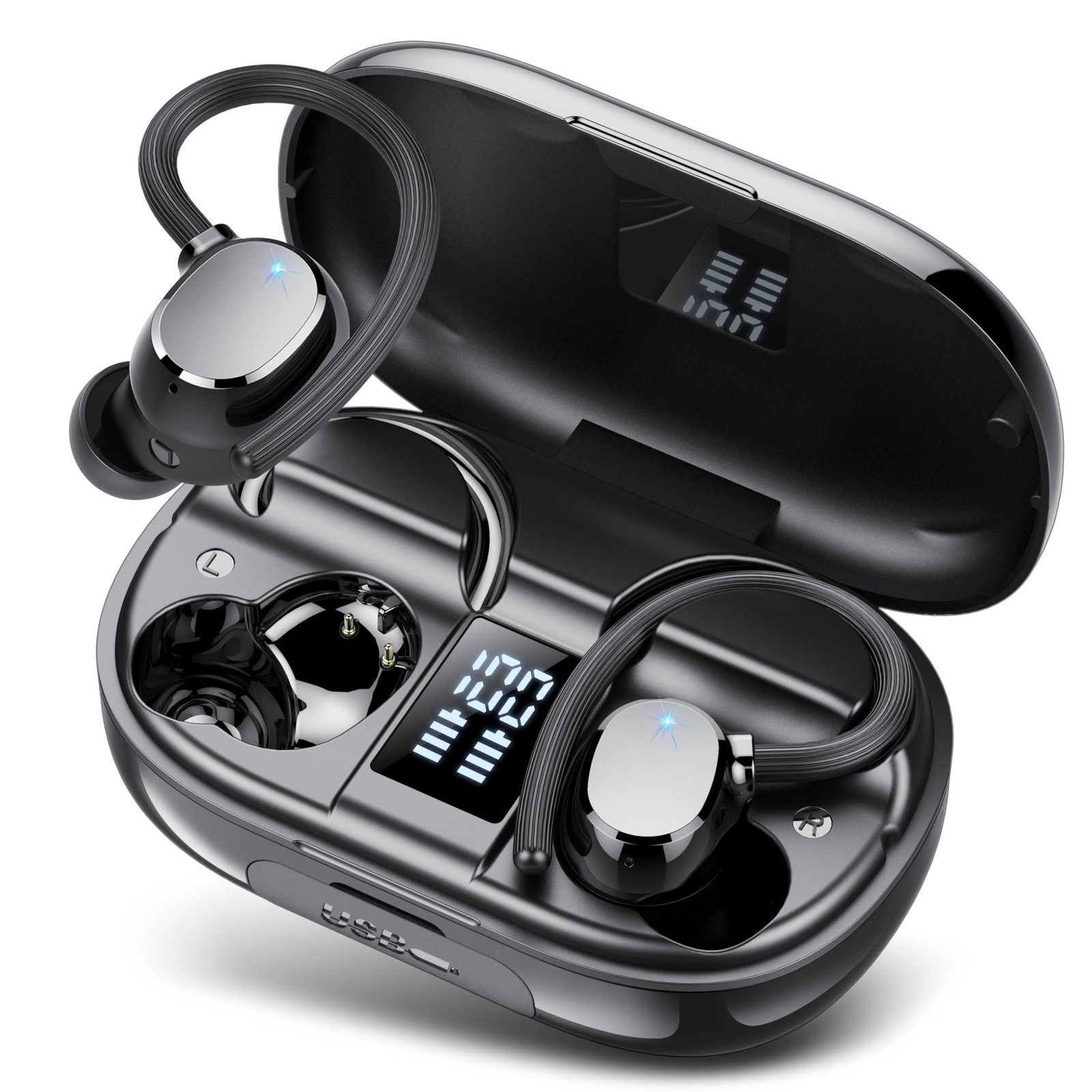 Ear buds Wireless Bluetooth Earbuds Sport 2025 NEW Bluetooth 5.3 Headphones w…