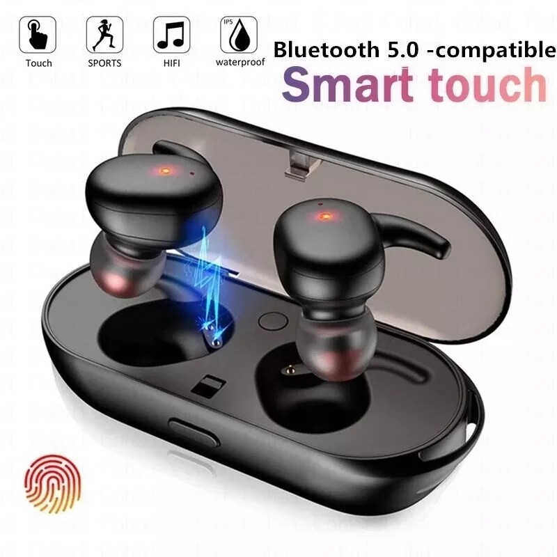 Bluetooth Earbuds Wireless Headset For Smart Phone Cel Earphone Waterproof Touch