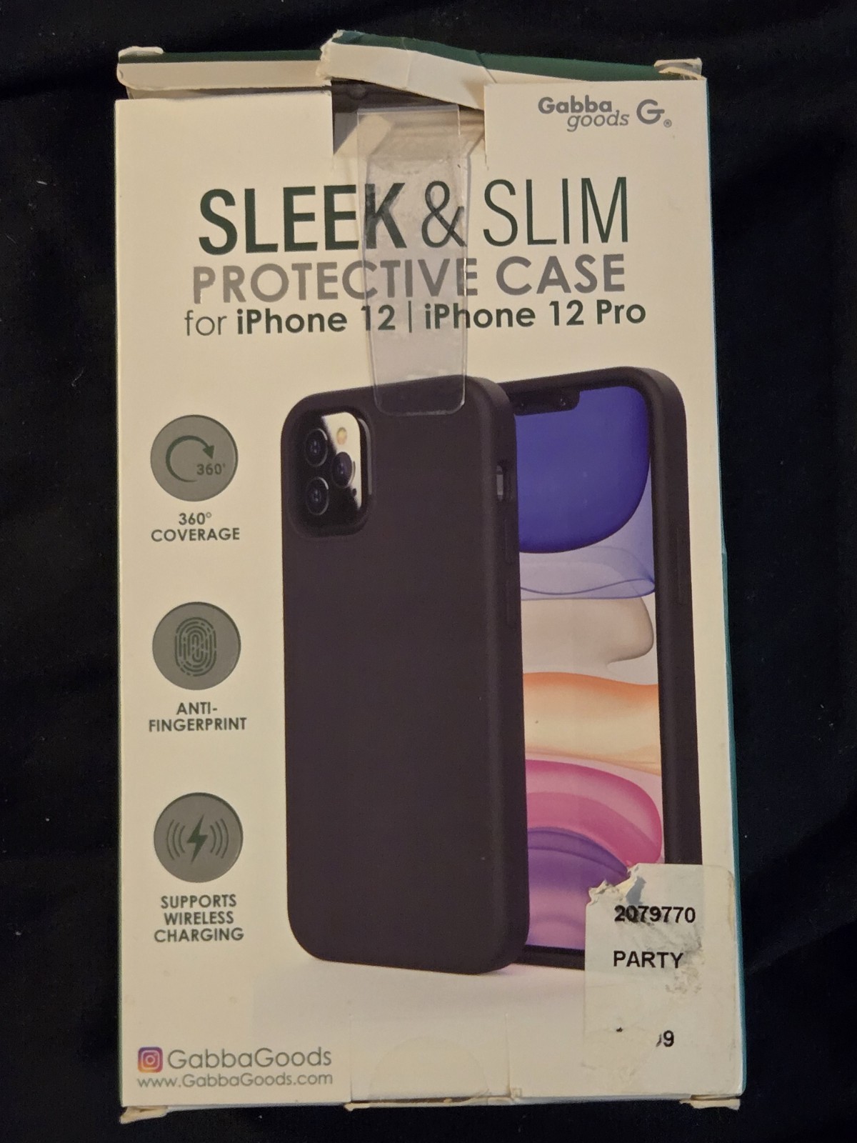 New Sleek & Slim Protective Case- For Apple Phone Iphone 12 Pro Max