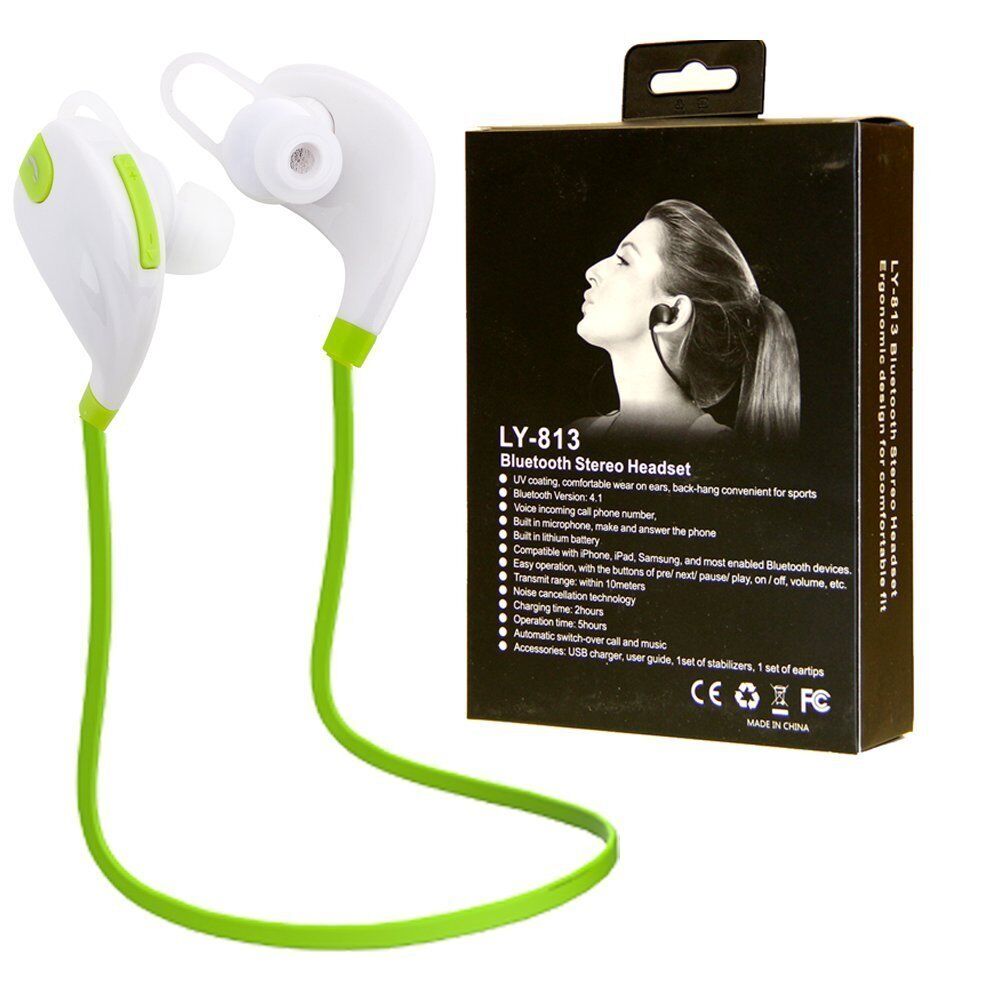 2x Wireless Bluetooth Earbuds Stereo Sports Headphone For iPhone Samsung Huawei