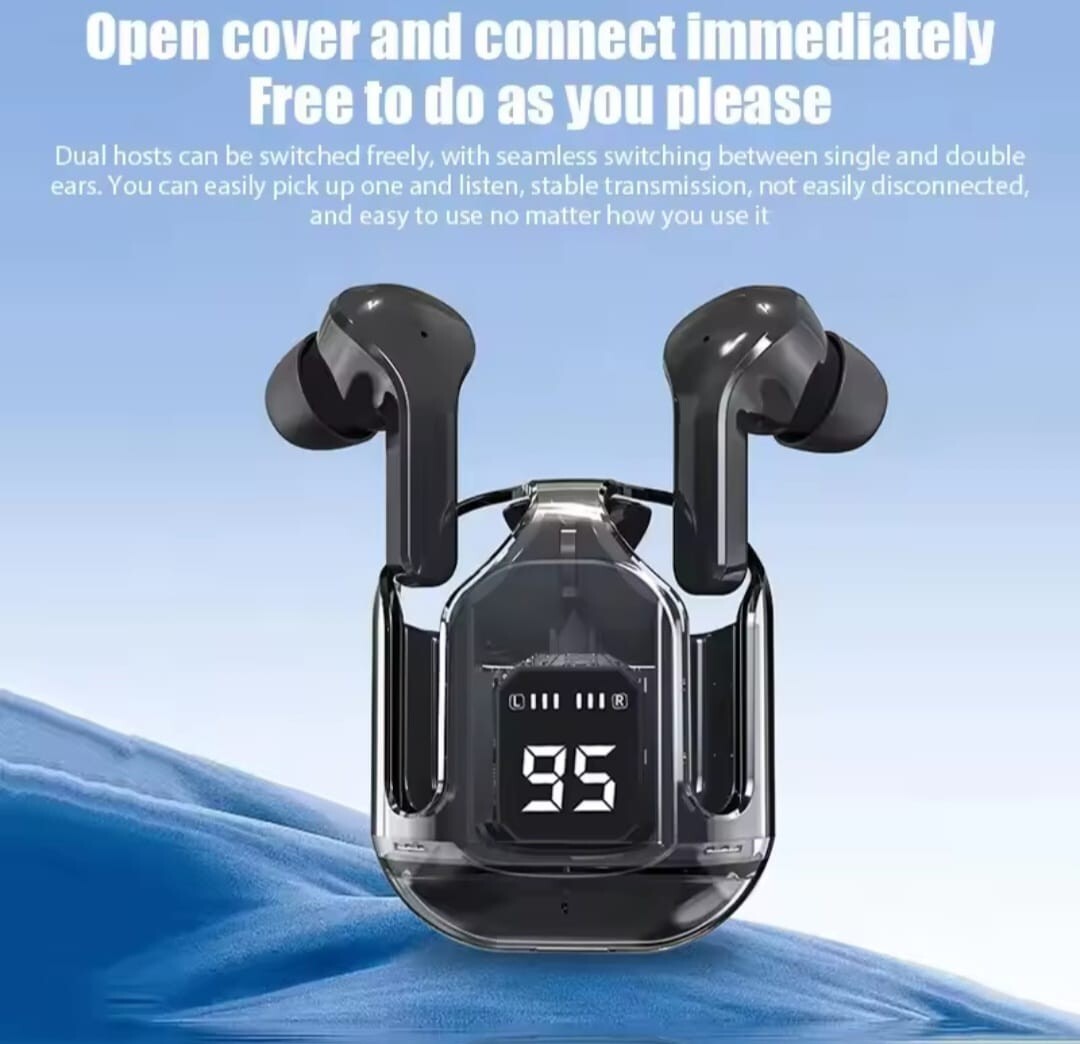 Wireless Bluetooth Headset Binaural Small In Ear Buds Sports Stereo Bass TW