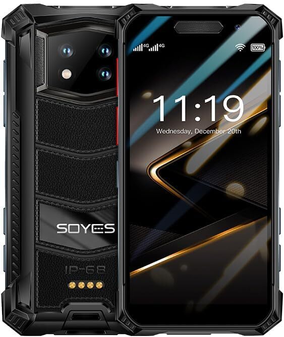 3.5″ 4G LTE MINI Android Rugged Mobile Walkie Talkie PTT Phone SOYES S10 MAXO
