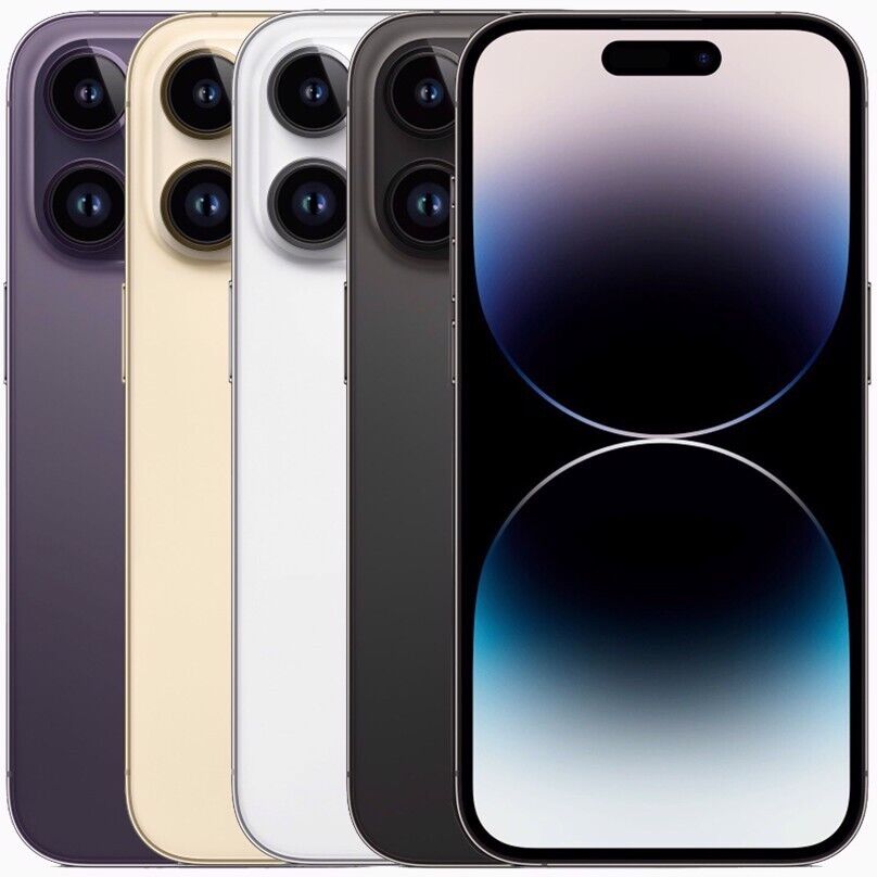 Apple iPhone 14 Pro 128GB 256G 512GB Unlocked Smartphone – All Colors