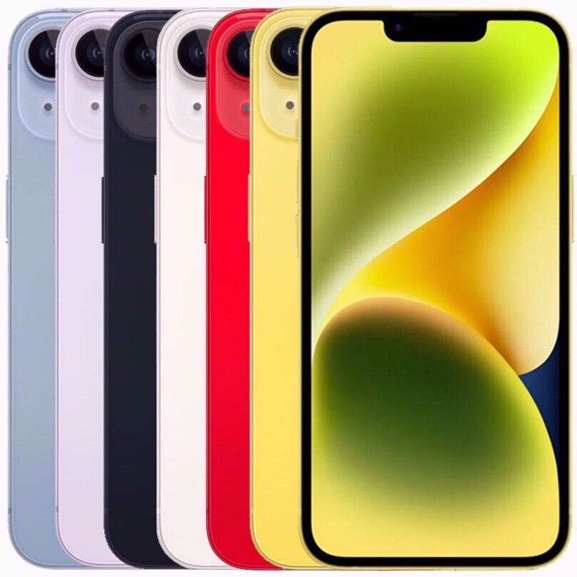 Apple iPhone 14 128GB 256GB 512GB Unlocked Smartphone – Heavy Scratch