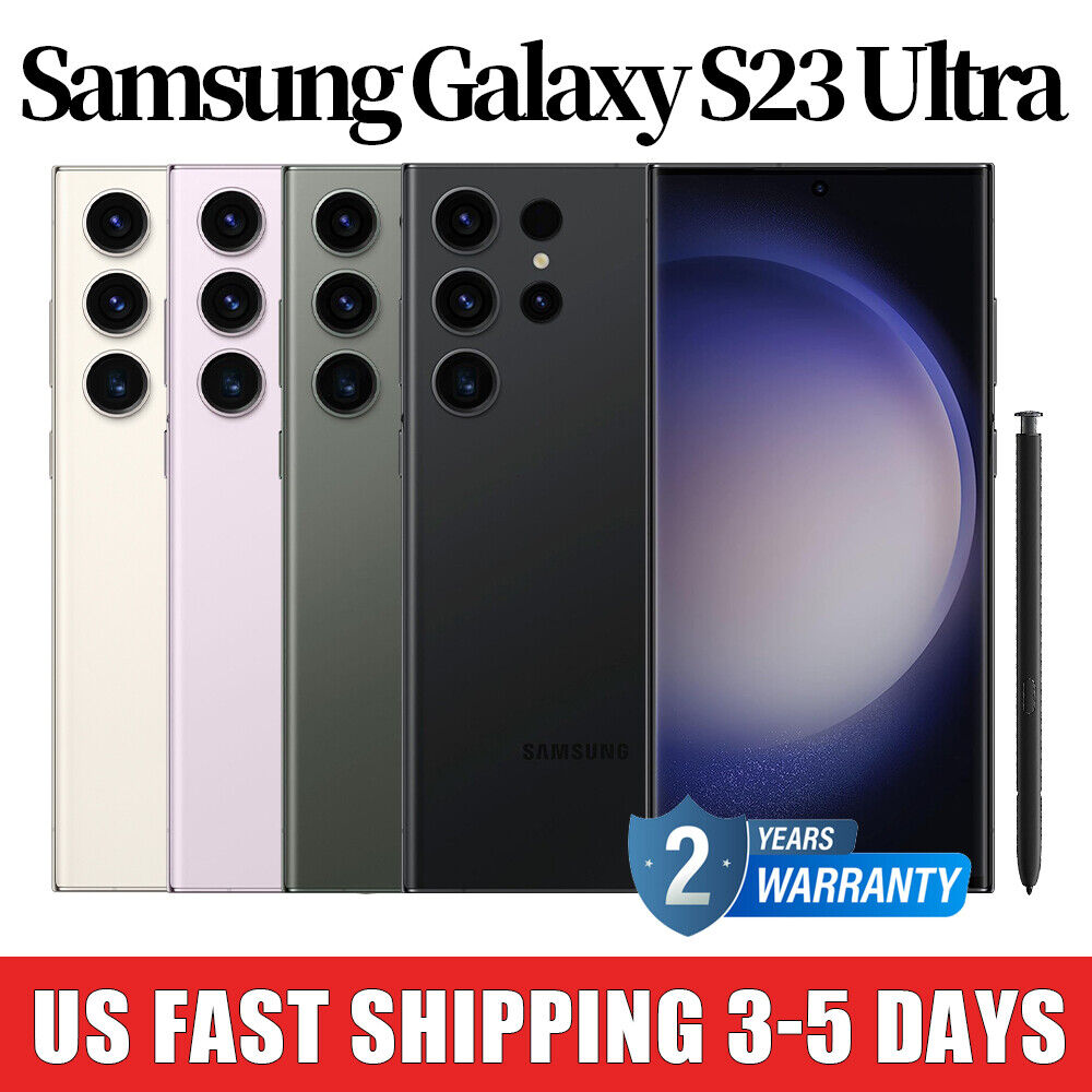 🤝FACTORY NEW SEALED SAMSUNG GALAXY S23 ULTRA 5G UNLOCKED GSM CDMA ALL MEMORY