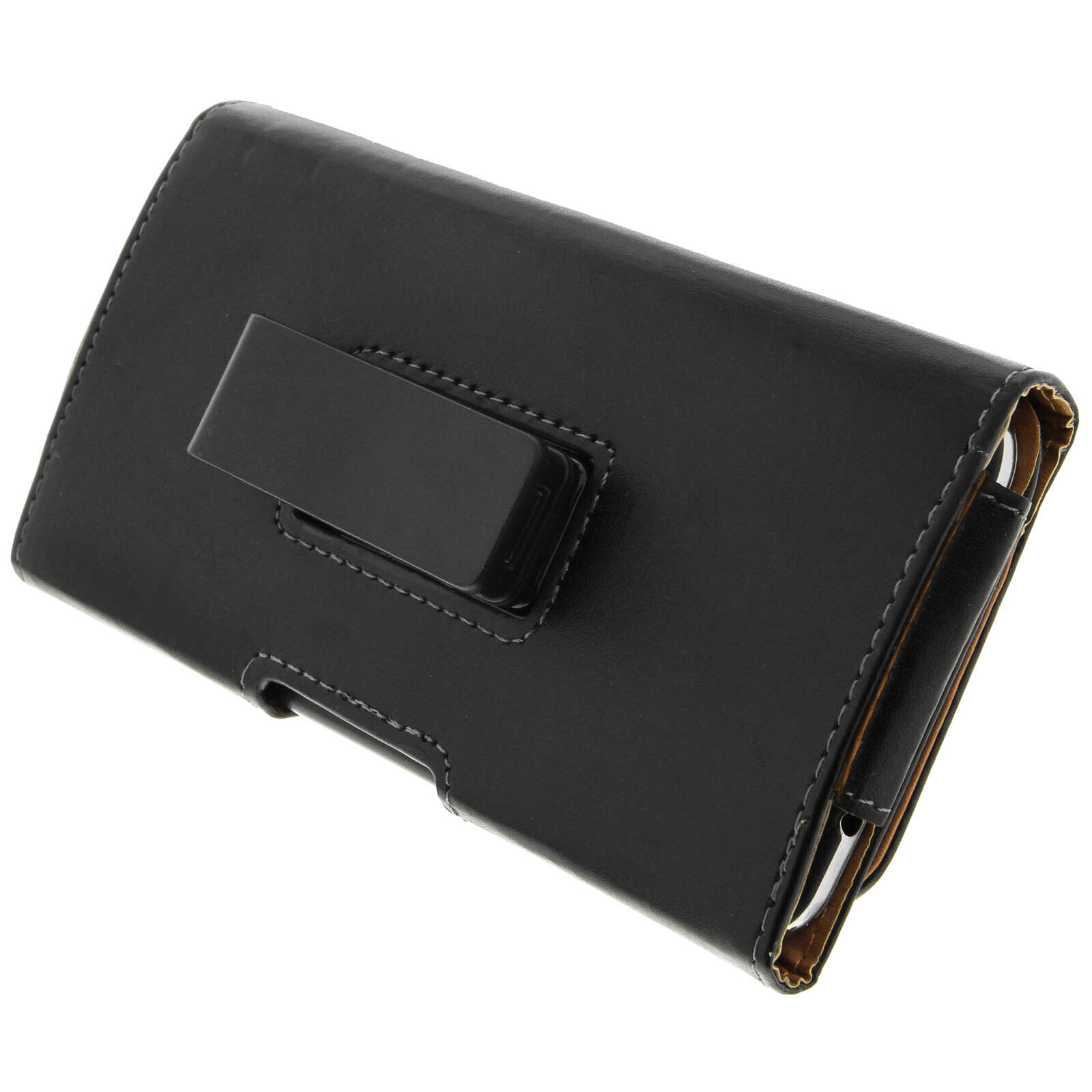 Smartphones: 360 ° rotating belt case Length between 141 mm and 147 mm – Black