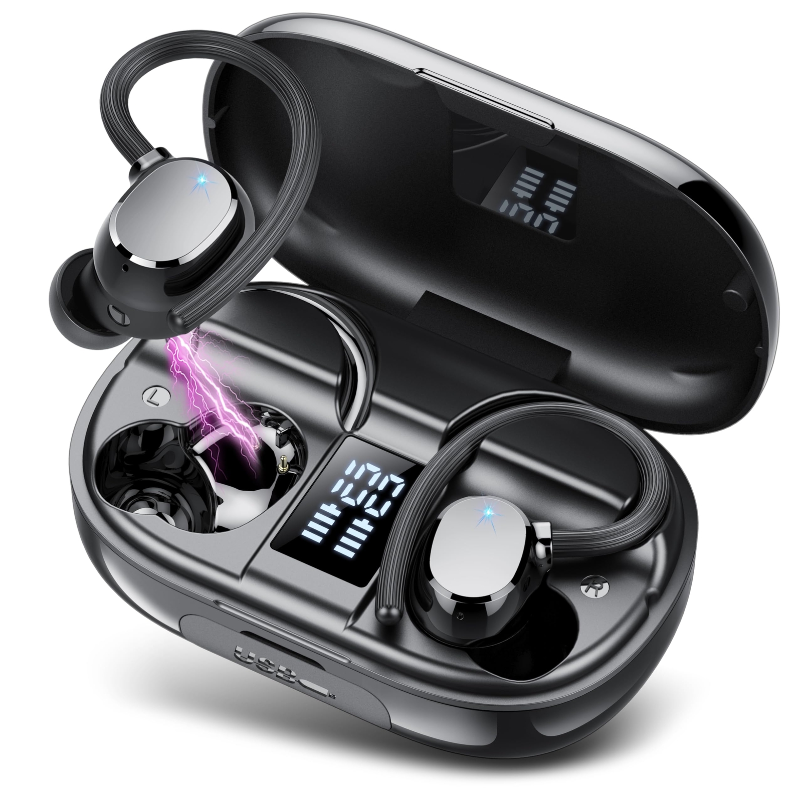 Ear buds Wireless Bluetooth Earbuds Sport 2024 NEW Bluetooth 5.3 Headphones w…