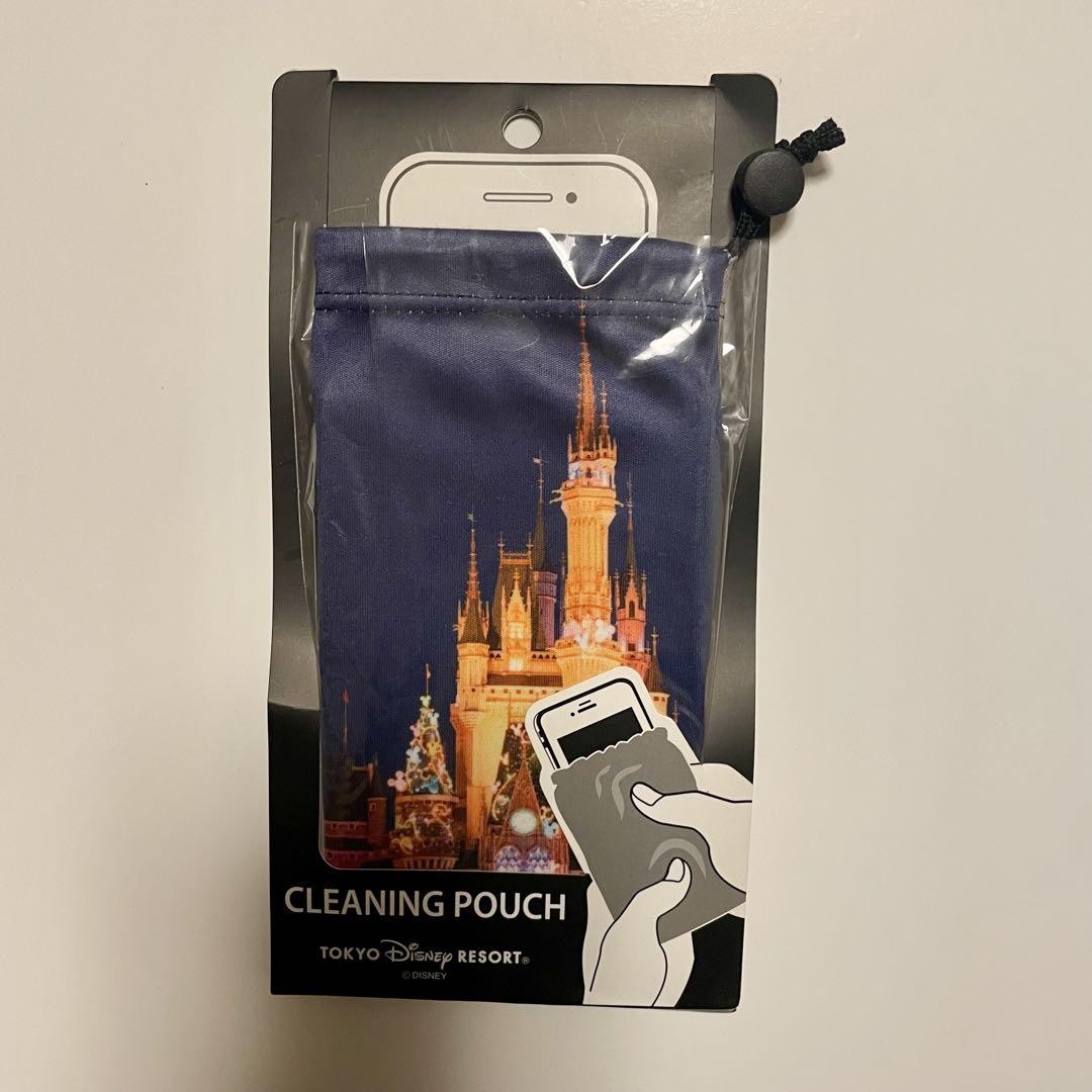 Disney Cinderella Castle Cleaning Pouch Smartphone Accessories