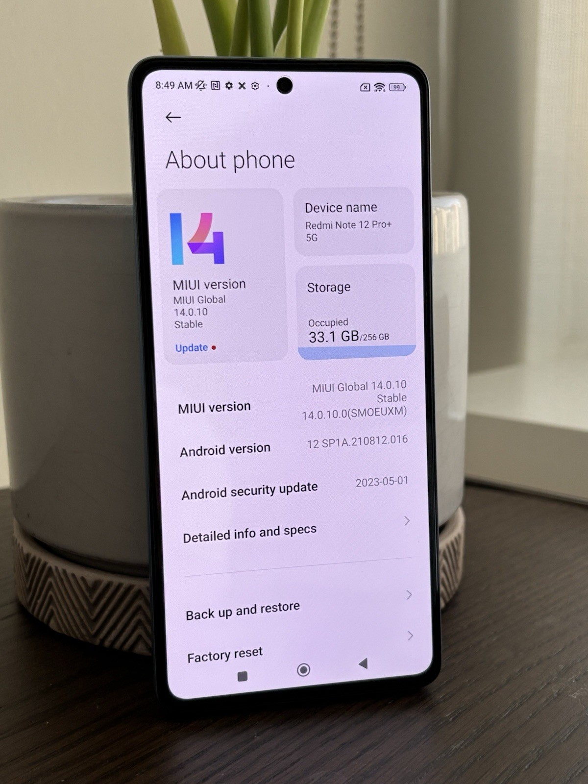 Xiaomi Redmi Note 12 PRO+ 5G 6.67” OLED 12GB RAM 256GB 200MP Unlocked Blue