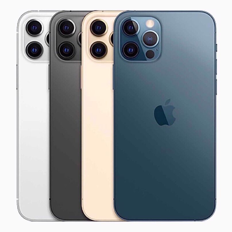 Apple iPhone 12 Pro 128GB 256GB 512GB Unlocked Smartphone – All Colors – Good