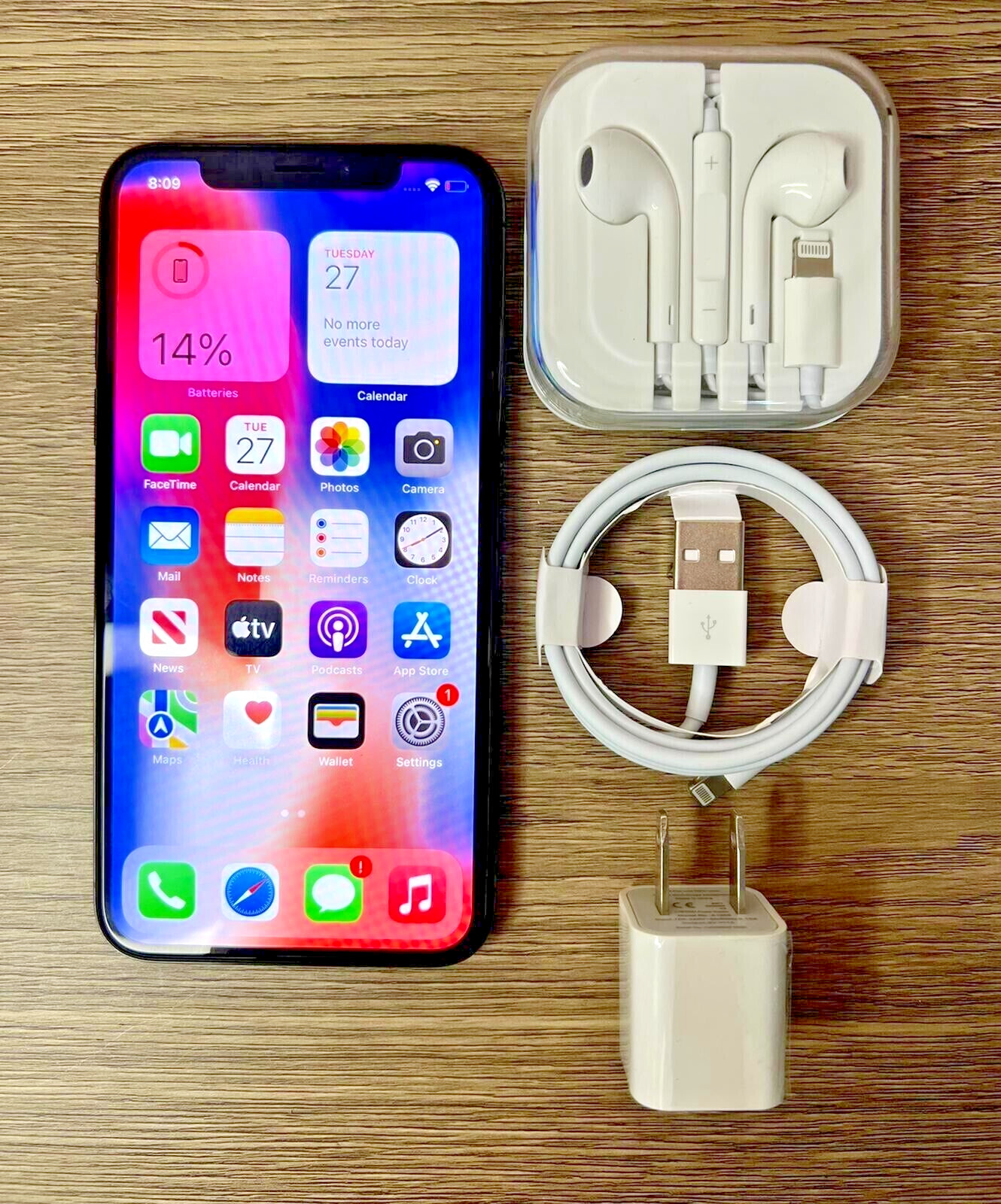 Apple iPhone X – 256GB – Space Gray (Unlocked) – Good Condition