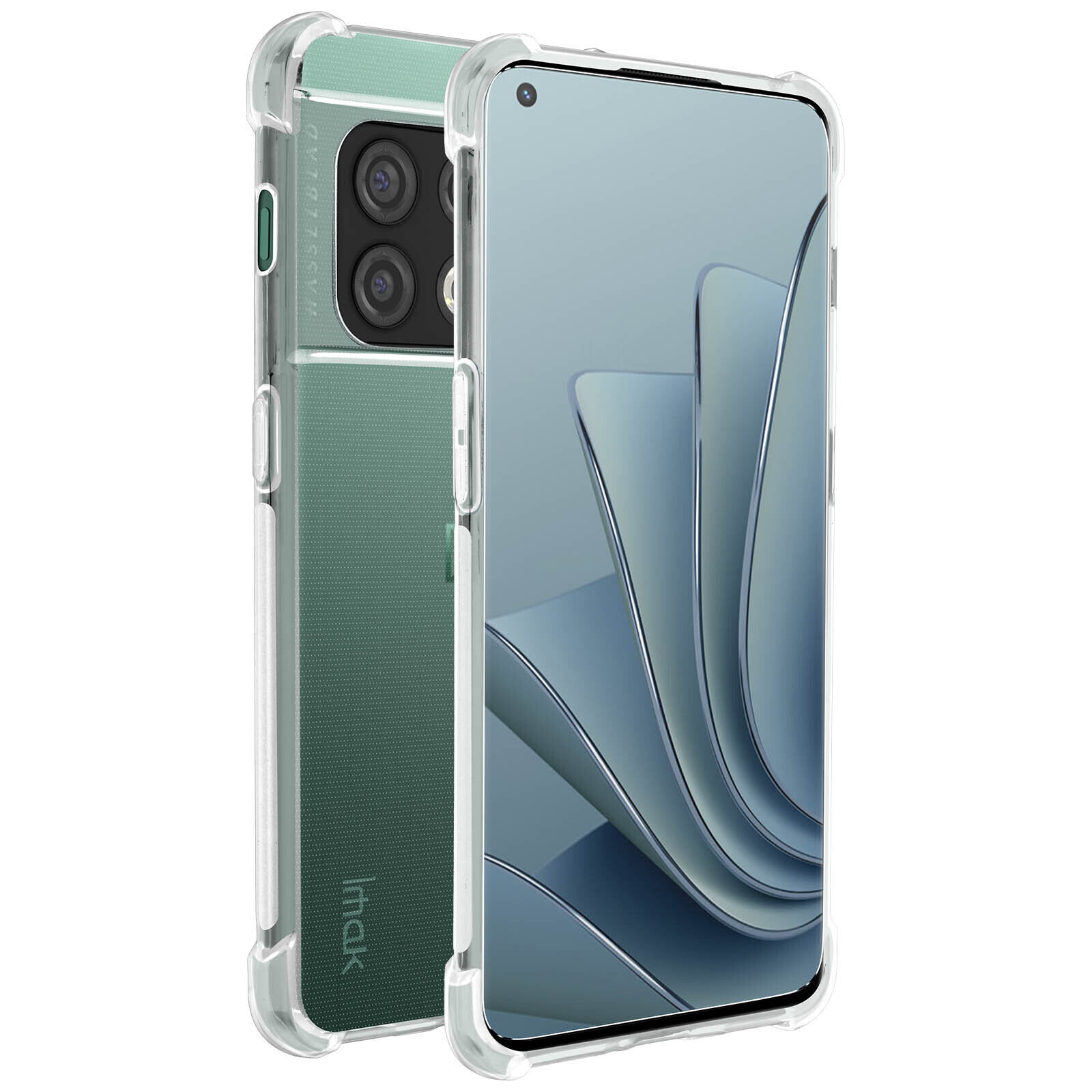 Pack for OnePlus 10 Pro 5G Silicone Case + Flexible Screen protector iMak Clear