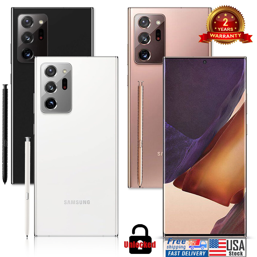 NEW SEALED Samsung Galaxy Note 20 Ultra 5G 512/128GB Factory Unlocked GSM+CDMA