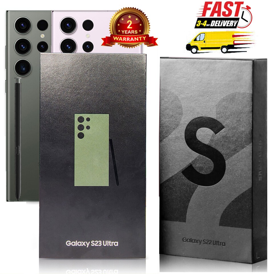UNLOCKED SAMSUNG GALAXY S23 ULTRA/S22 ULTRA/S24 ULTRA/S23+/S22+/S21+ BOX A++ lot