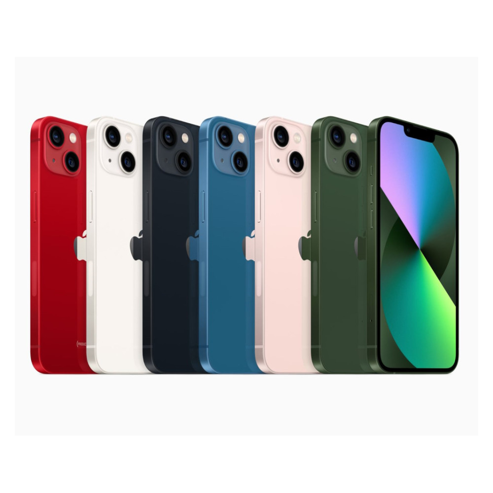 Apple iPhone 13 – Unlocked 128GB, 256GB, 512GB in Midnight, Pink, Red