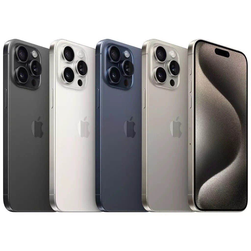 Apple iPhone 15 Pro Max 256GB-All Colors (Unlocked) A2849 ~ Very Good Condition!