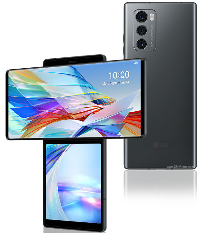 LG Wing 5G LM-F100VM AT&T Unlocked 256GB Aurora Gray New In Box