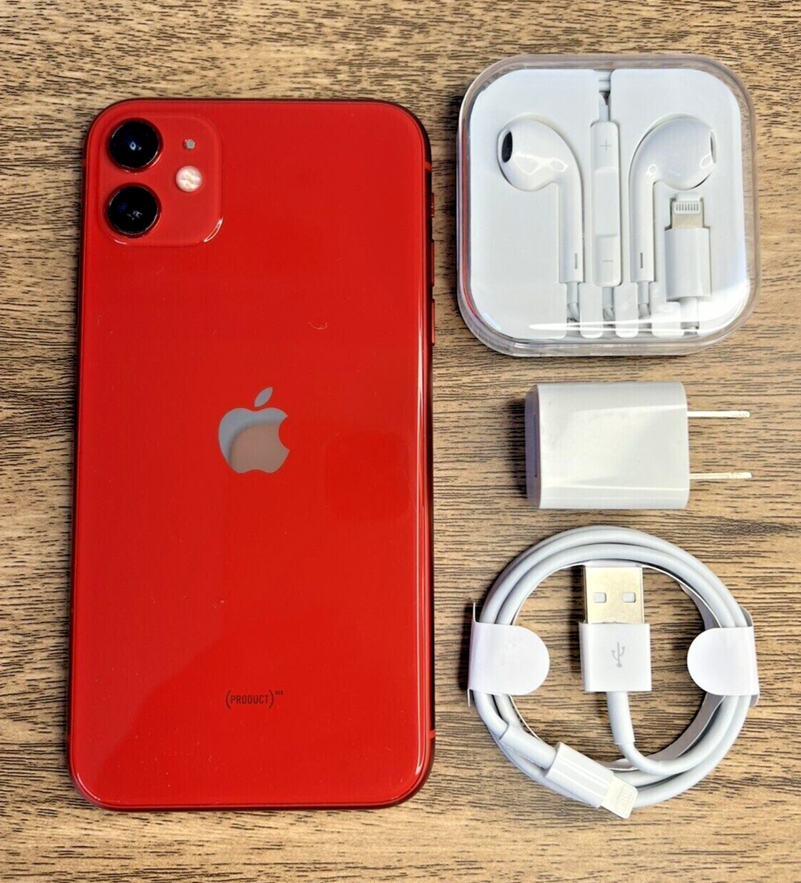 Apple iPhone 11 (PRODUCT) RED – 64GB (Factory Unlocked)