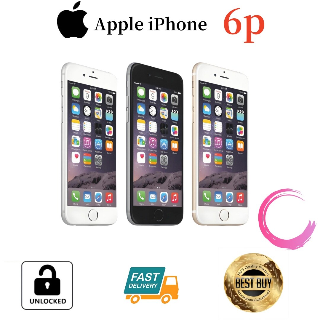 Apple iPhone 6 Plus-16GB/64GB/128GB-All Color Unlocked-Very good 8Q8GB