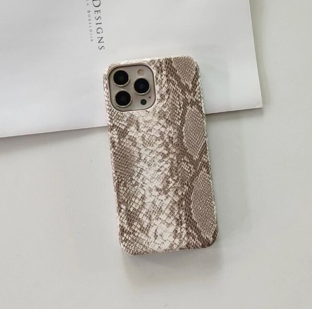 Leather For Apple Phone Case Python Bracelet Pattern iPhone 16 15 14 13 Pro Max