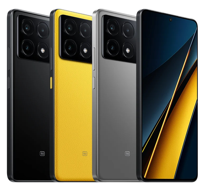 Xiaomi Poco X6 PRO 5G Black – 12GB RAM – 512GB ROM – Unlocked Global Version NEW