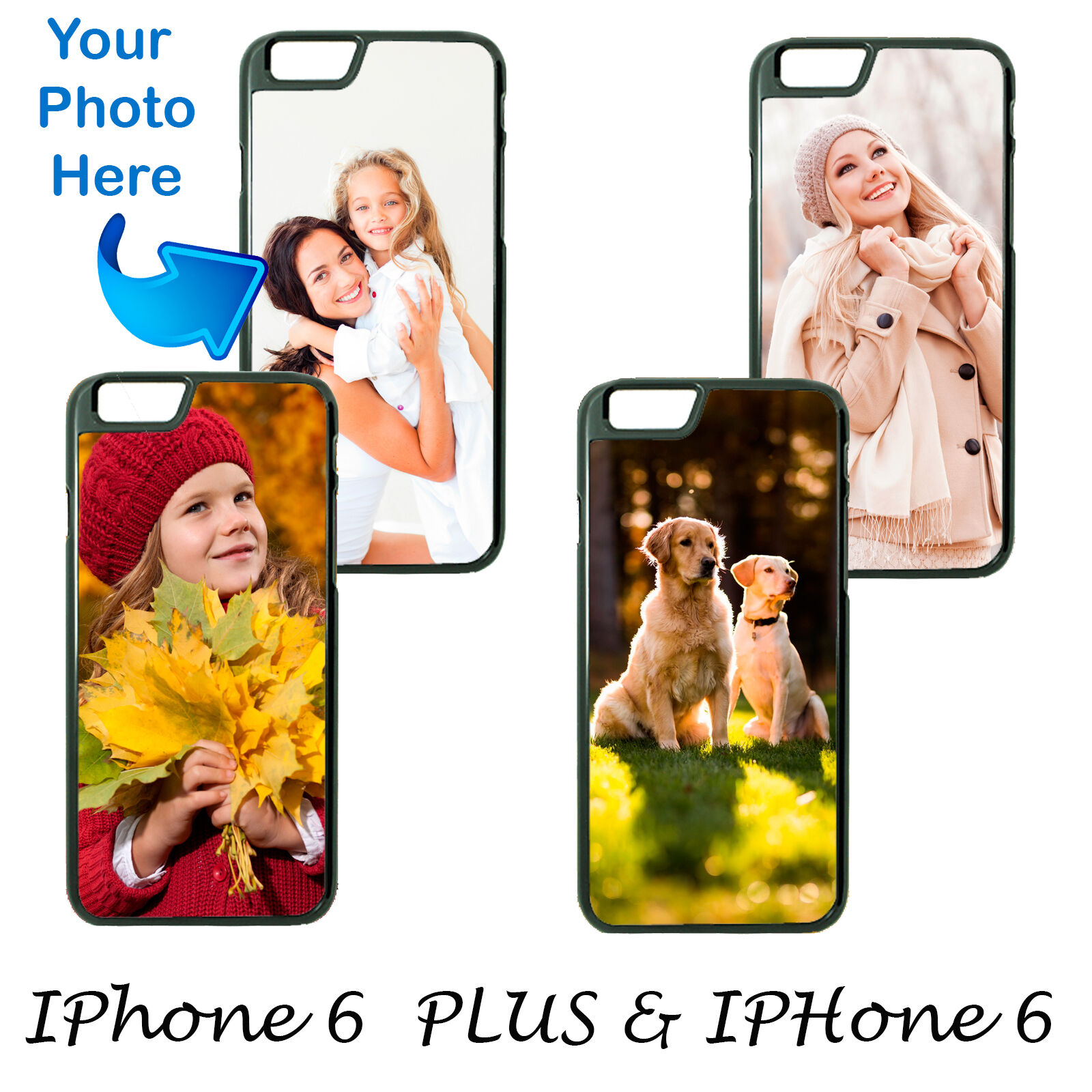 Personalized Customized Photo Picture Apple Phone Case for iPhone 6 PLUS & 6 6s
