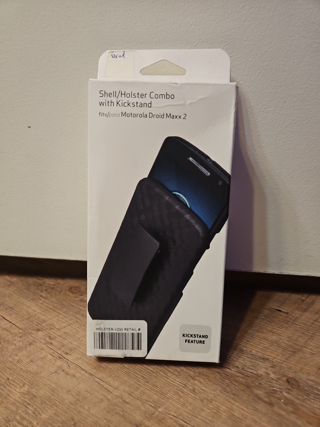 For Motorola Droid MAXX 2 Hybrid Case Cover Belt Clip Holster Combo Kickstand