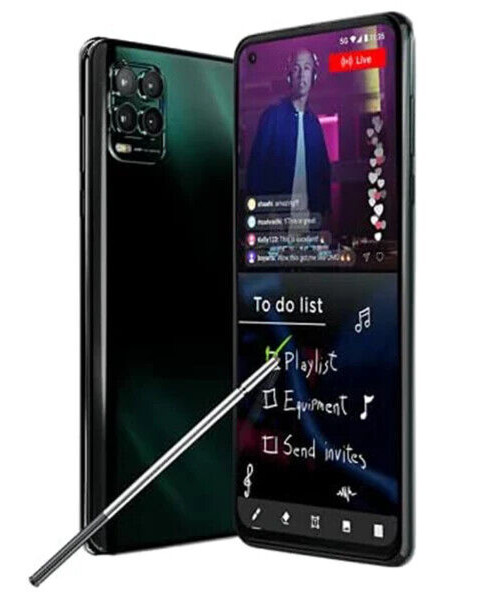 Motorola Moto G Stylus 5G 128GB Green (XT2131-4) Factory Unlocked Smartphone