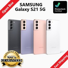 Samsung Galaxy S21 5G SM-G991U 128GB 256GB Android Unlocked Smartphone -Open Box
