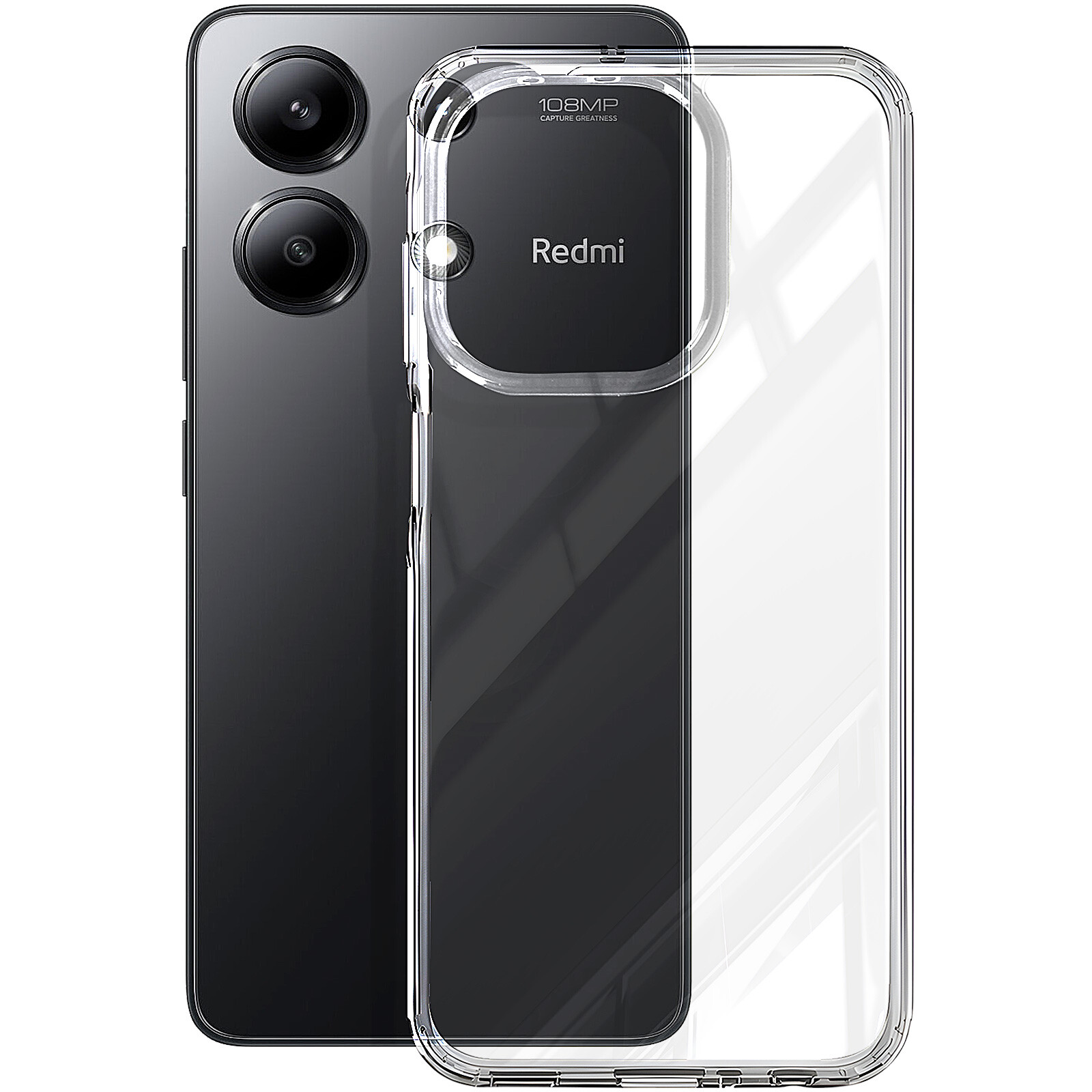 3mk Case for Xiaomi Redmi Note 13 4G Flexible Thin Fall Protection 1.25m