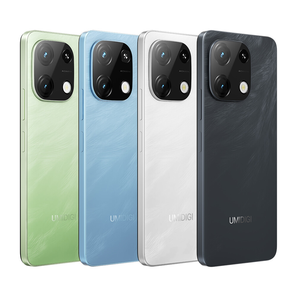UMIDIGI Note 100A 8GB+256GB Dual SIM 6.8″ 120Hz Unlocked Android 14 Smartphone