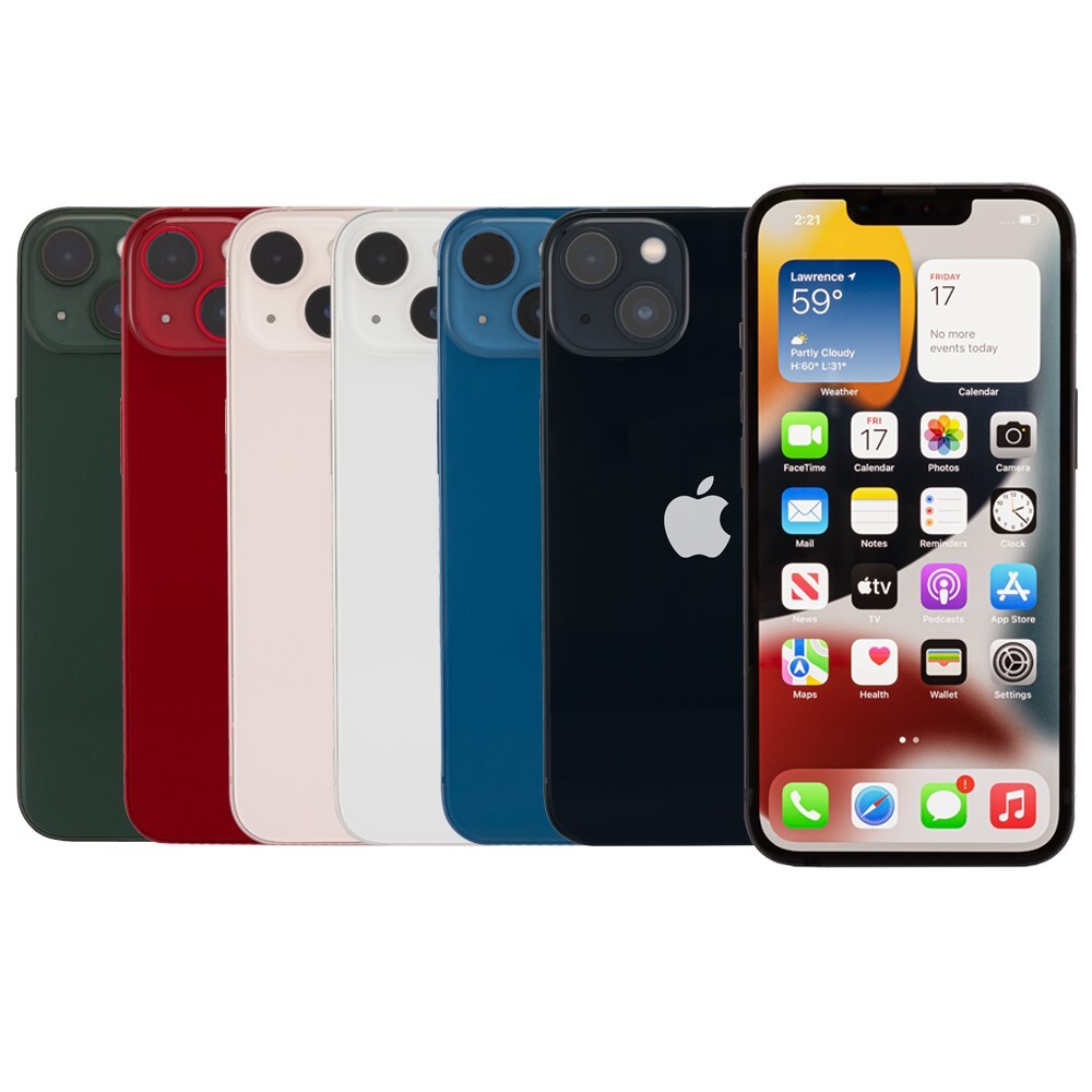 Apple iPhone 13 256GB Factory Unlocked AT&T T-Mobile Verizon Very Good Condition