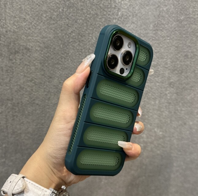 For Apple iphone 16 15 14 13 12 11 Pro Max cellular breathable phone case TPU